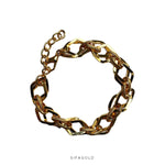 Connected Armband 22k Goldplated