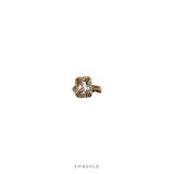 Diamond Ring 18k Goldplated